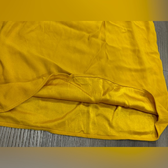 Ba&sh Bash Heline Midi Dress Yellow Curry Pullover Sundress Women’s Size S/1 - Picture 7 of 13